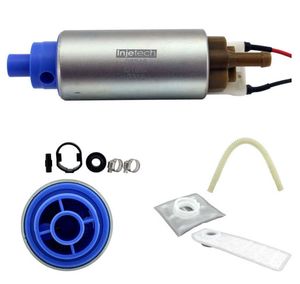 repuesto bomba de gasolina electrica presion psi: 50/55 (max 110-120). flujo lph: > 95 (max 170-200) > be-08246 injetech