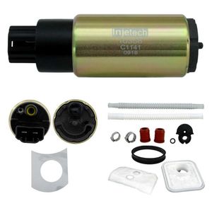 repuesto bomba de gasolina electrica presion psi: 45 (max 85-95). flujo lph: > 105 (max 170-200) > be-10356 injetech