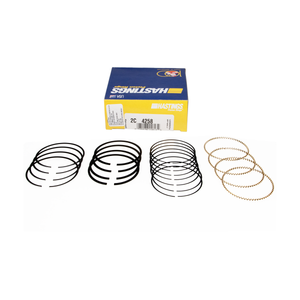 juego de anillos para pistones > set para 4 cilindros, ranuras: 1.2 x 1.5 x 2.8, diametro: 74.00 mm/ 2.913 in, material: cromo > 08-2c4258 20 hastings