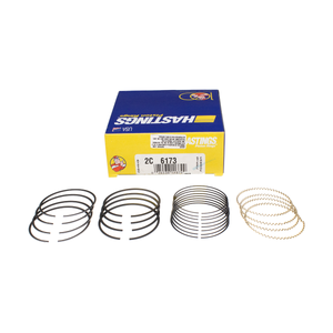 juego de anillos para pistones > set para 4 cilindros, ranuras: 1.2 x 1.2 x 2.8, diametro: 74.00 mm/ 2.913 in, material: cromo > 08-2c6173 00 hastings