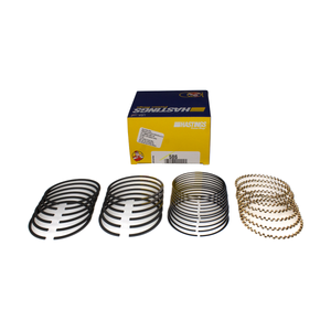 juego de anillos para pistones > set para 6 cilindros, ranuras: 5/ 64 x 5/ 64 x 3/ 16, diametro: 93.47 mm/ 3.680 in, material: hierro > 08-586 00 hastings