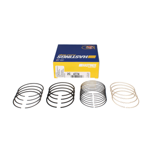 juego de anillos para pistones > set para 4 cilindros, ranuras: 1.2 x 1.2 x 3.0, diametro: 74.00 mm/ 2.913 in, material: cromo > 08-2c4774 00 hastings