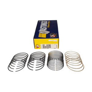 juego de anillos para pistones > set para 6 cilindros, ranuras: 1.5 x 2.0 x 4.0, diametro: 86.00 mm/ 3.386 in, material: cromo > 08-2c6150 30 hastings