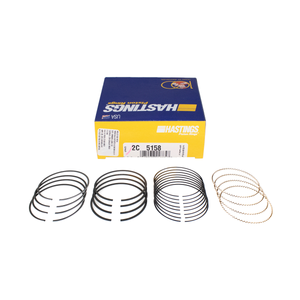 juego de anillos para pistones > set para 4 cilindros, ranuras: 1.2 x 1.2 x 2.5, diametro: 87.50 mm/ 3.445 in, material: cromo > 08-2c5158 20 hastings